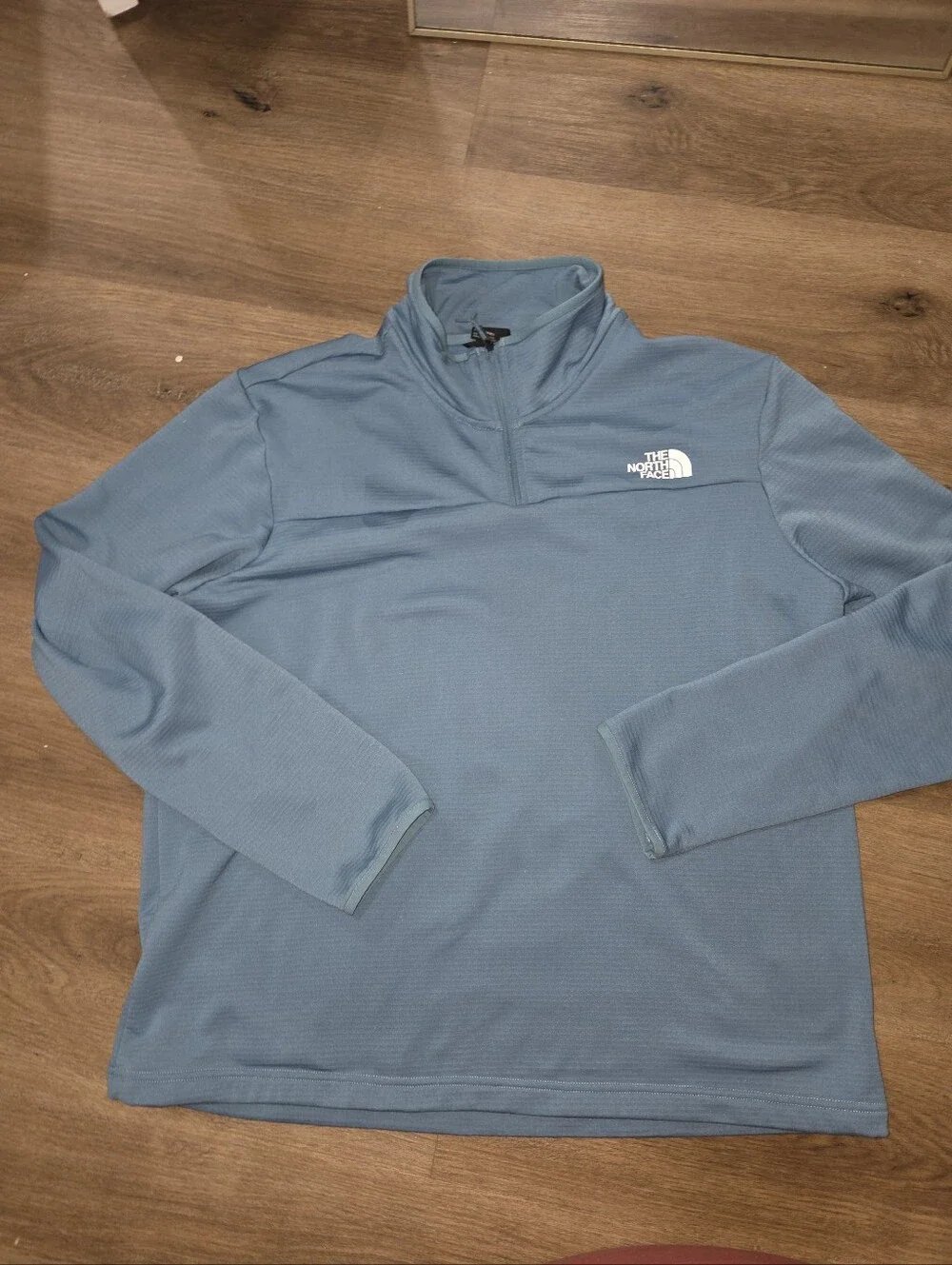 The North Face Men's Slate Blue Half-Zip Performance Pullover Sizw XL